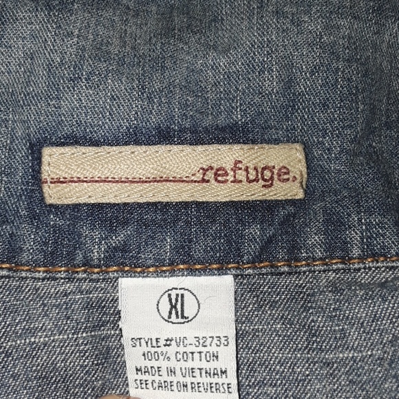 Full Length Jean Jacket Size XL - Picture 4 of 4